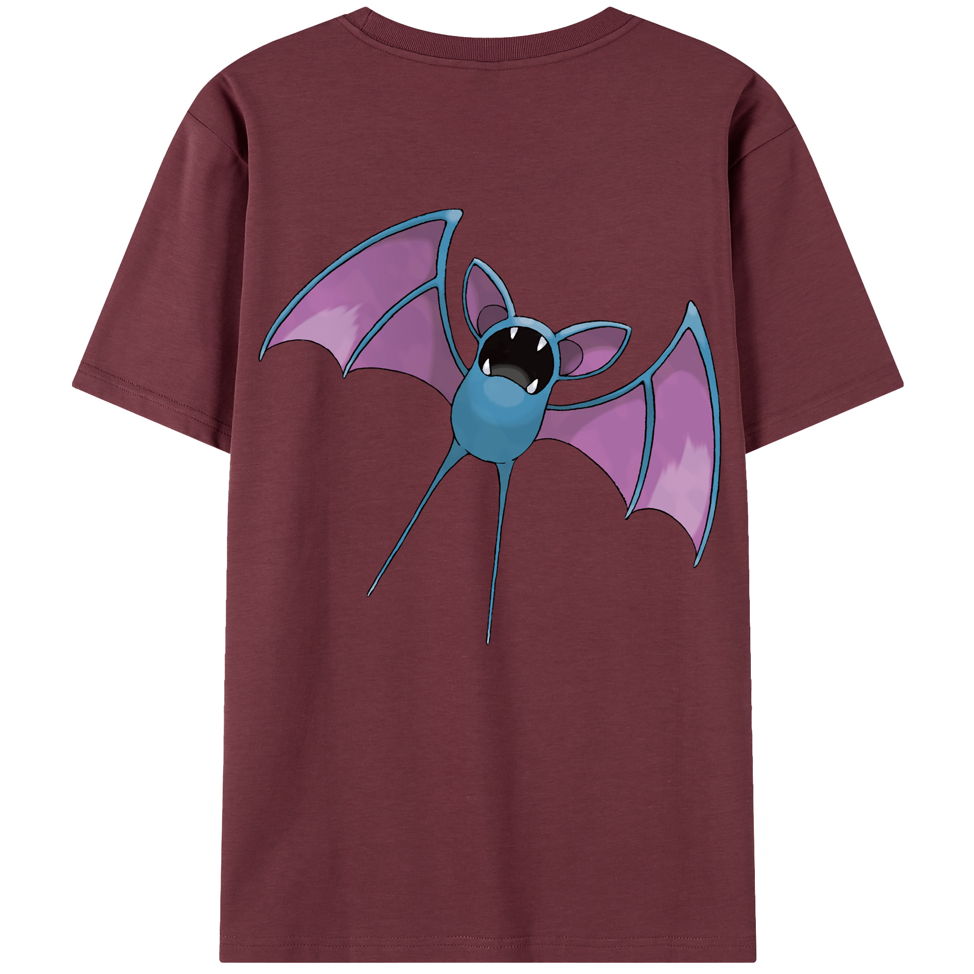 （画像用） ポケットモンスター Pokémon 綿100％半袖Tシャツ（背面プリント）